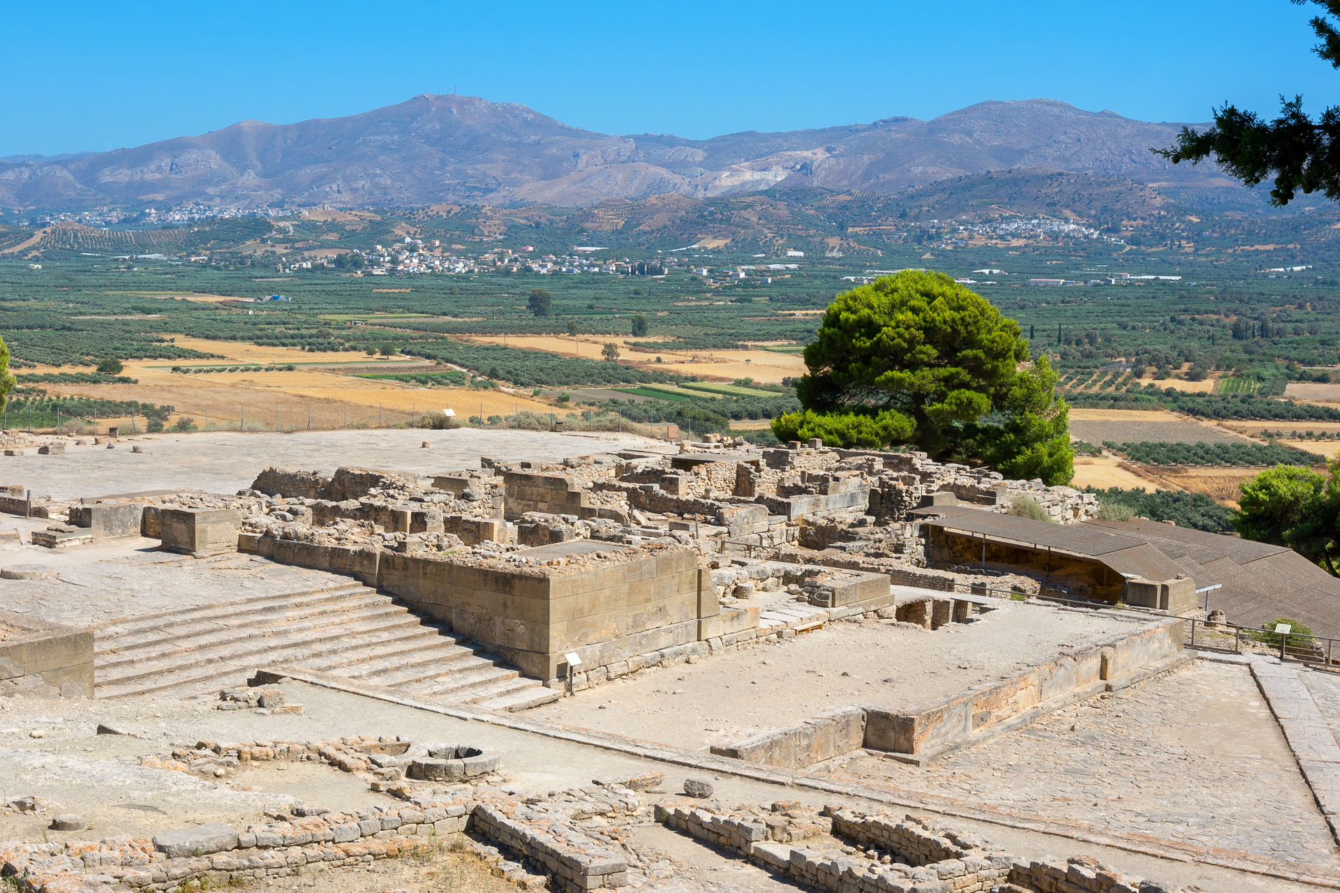 Archäologische Stätte in Phaistos
