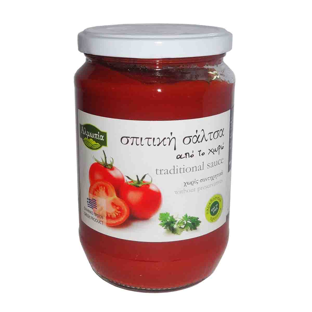 Homemade Tomato Sauce, 690gr, "Almopia", no preservatives