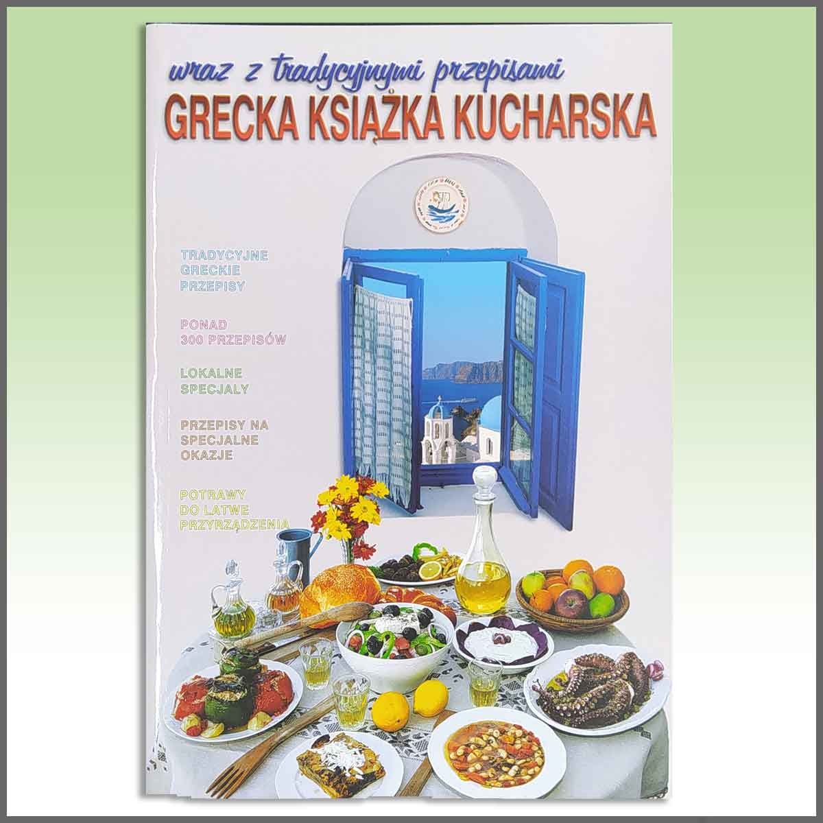 Cookbook with Greek Traditional Recipes (Polish)