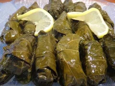 Stuffed Vine leaves with rice