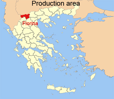 Karte von Florina