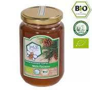 Organic Pine Honey "FASILIS" 450gr, from the pine forests in Arcadia and Eboea