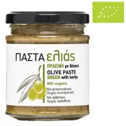 Βιολογική Πάστα Πράσινης Ελιάς με Βότανα, 180gr EN