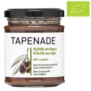 Organic Olive Paste with Capers, 180gr, "Olea tree", no preservatives