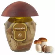 Porcini mushrooms in oil from Meteora, 260gr, "Mushrooms Museum", no preservatives